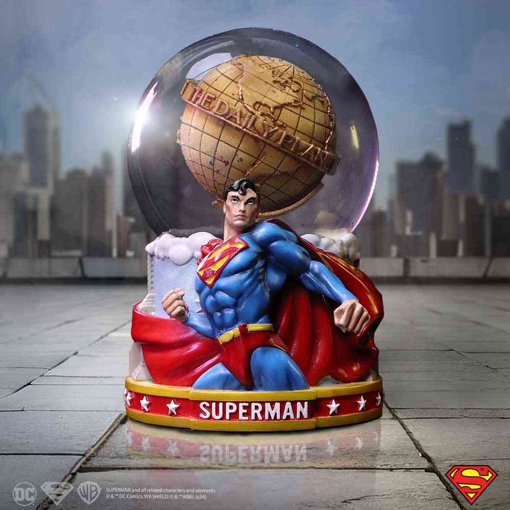 Nemesis Now DC Comics Superman - DC The Daily Planet Superman Snow Globe Figurine - Multicolore